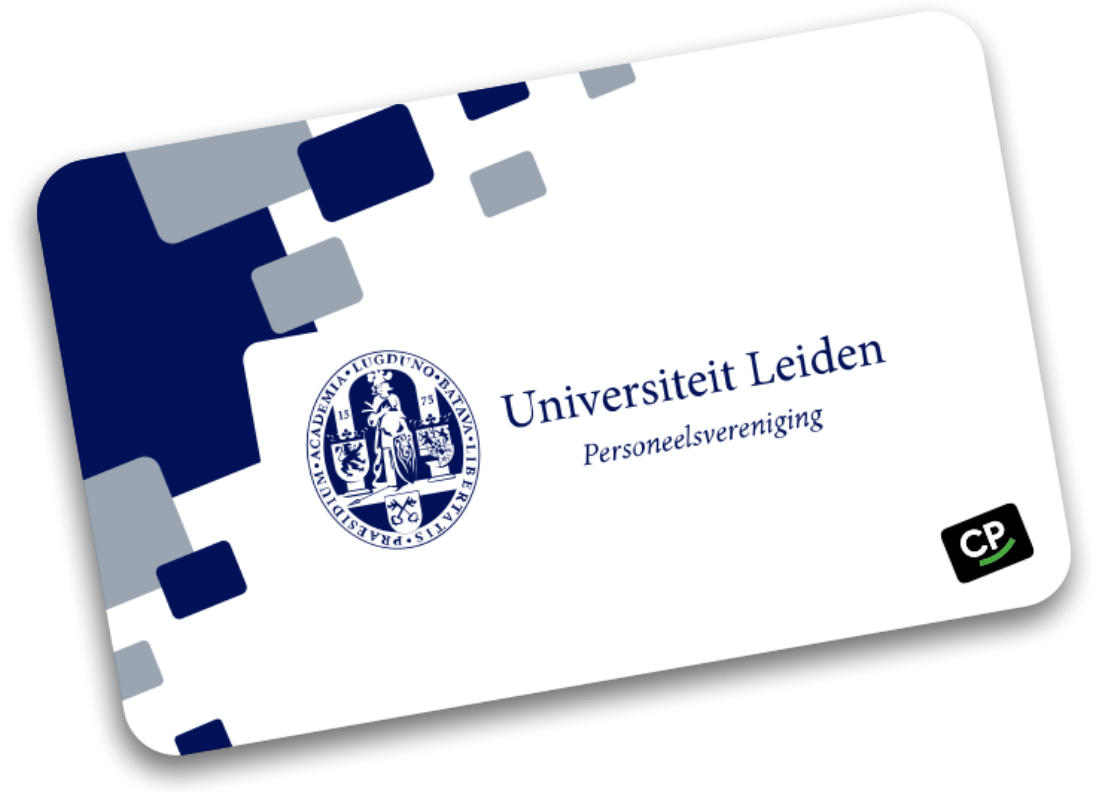 PV Universiteit Leiden CompanyPass card